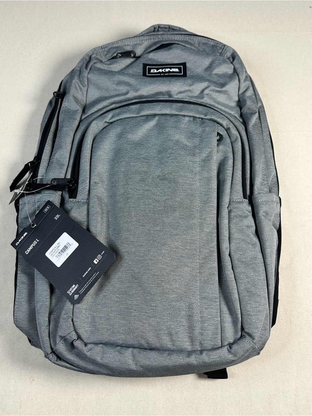 Dakine Campus L 33L Backpack Geyser Grey ($65 msrp)